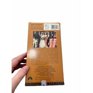 The Godfather on VHS , good condition some wear to box